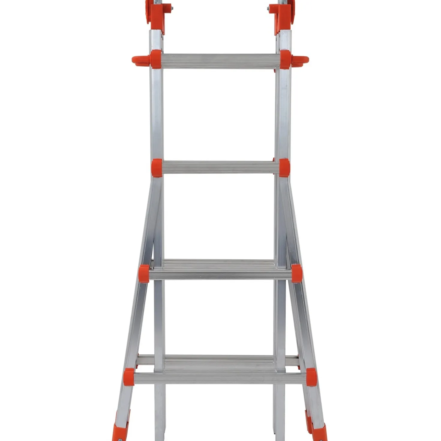 Scala telescopica in alluminio Peppina ALU 4+4 gradini P max 100 kg