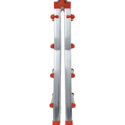 Scala telescopica in alluminio Peppina ALU 4+4 gradini P max 100 kg