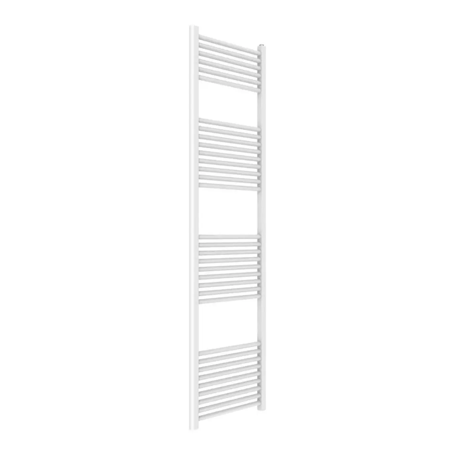 Scaldasalviette idraulico in acciaio verniciato binaco 50x180 cm
