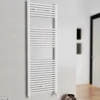 Scaldasalviette idraulico in acciaio verniciato bianco 50x150 cm