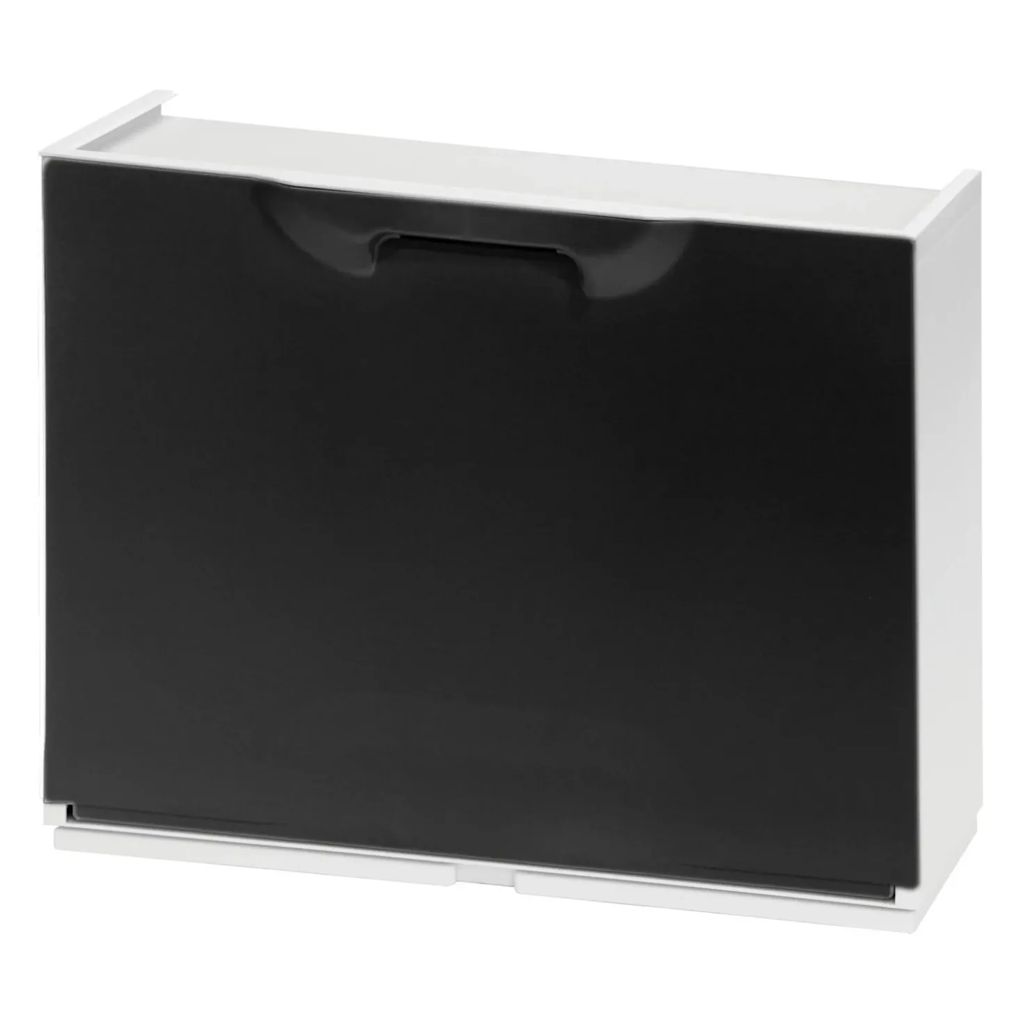 Scarpiera componibile in polipropilene 51x17,3x40,1 cm nero