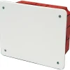 Scatola di derivazione da incasso 161 mm x 130 mm x 70 mm bianca