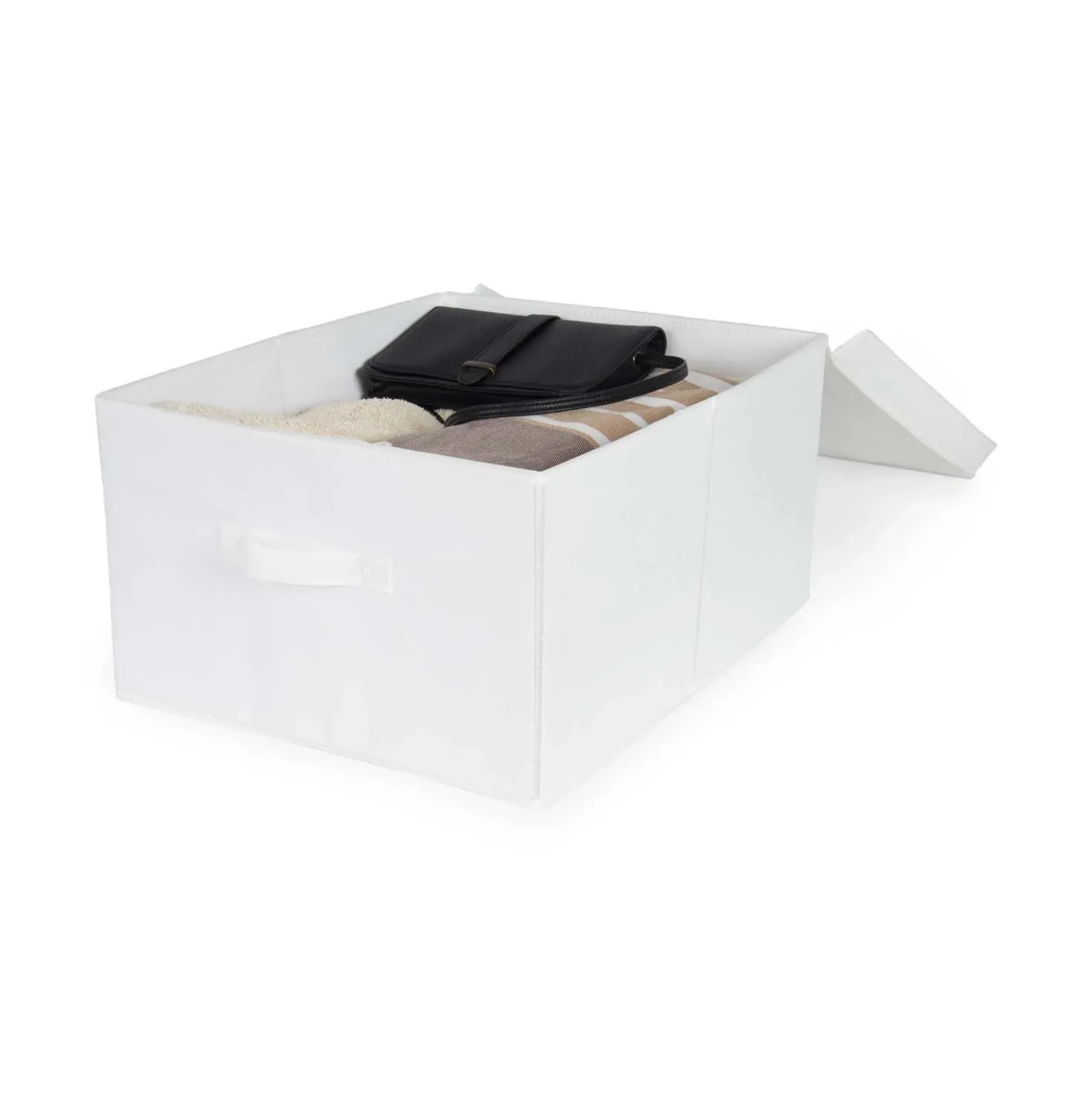 Scatola pieghevole in tnt Wos taglia L bianco 40x50x25 cm