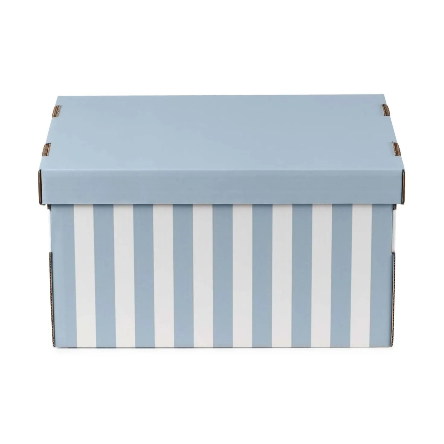 Scatole in cartone Shirt set 2 azzurro 40x31x21 cm