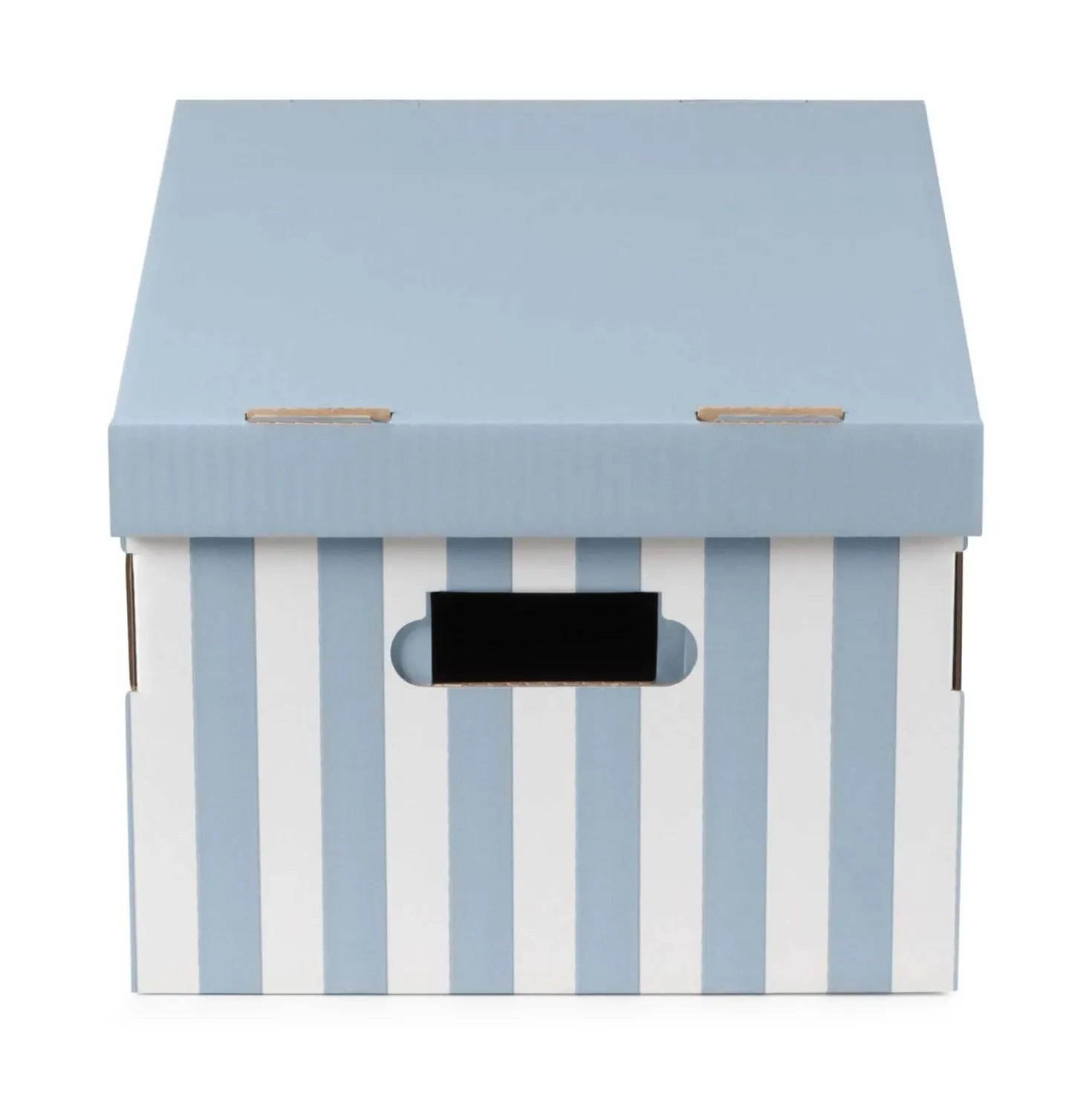 Scatole in cartone Shirt set 2 azzurro 40x31x21 cm