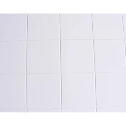 Schienale piastrellato per cucina bianco 244 cm x 61 cm