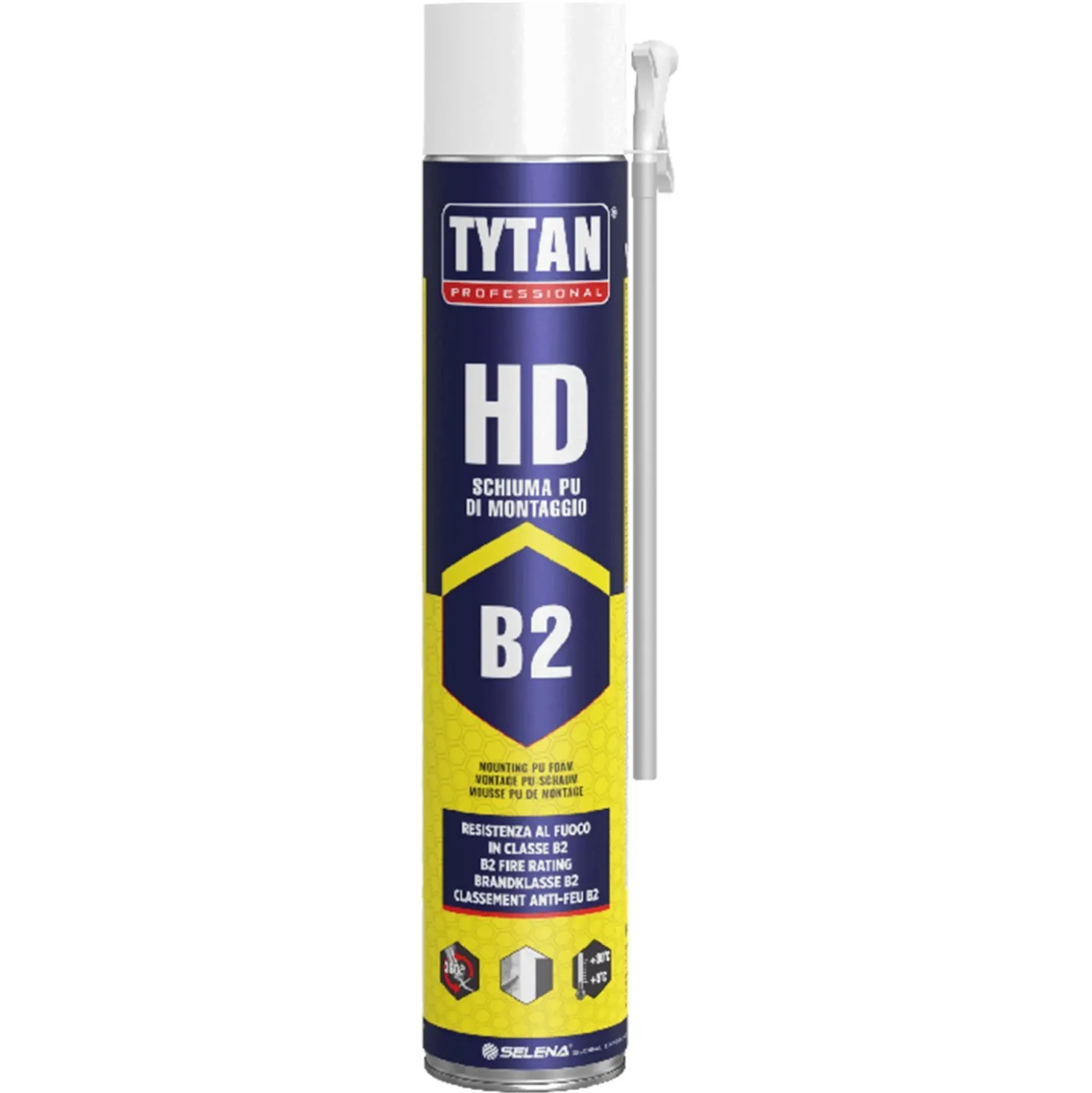Schiuma poliuretanica HD B2 manuale ergo Tytan 750 ml