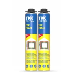 Schiuma poliuretanica per pistola set 750 ml 2 pz