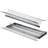 Scolapiatti in acciaio inox per pensili da 60 cm