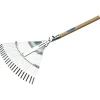 Scopa zincata regolabile con manico