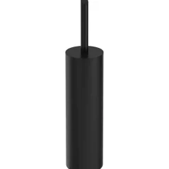 Scopino bagno a libera installazione 8x37,5 cm nero