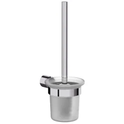 Scopino bagno a parete 11,2x33,2 cm cromo
