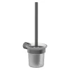 Scopino bagno a parete 11,2x33,2 cm titanio