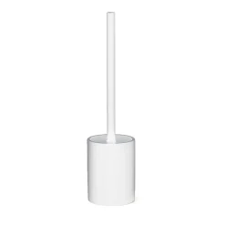 Scopino bagno Brenda in resina bianco matt