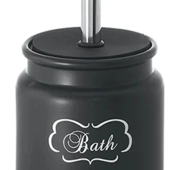 Scopino bagno Chantal H 46,5 cm nero opaco