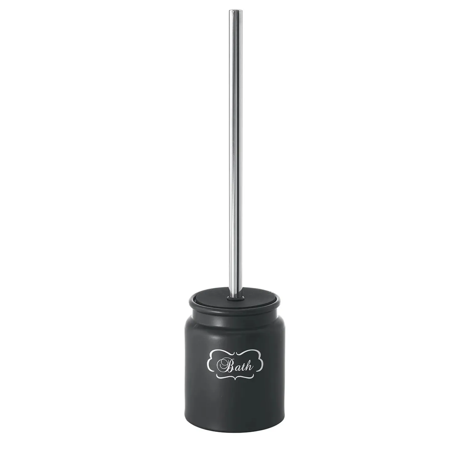 Scopino bagno Chantal H 46,5 cm nero opaco