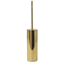 Scopino bagno Elettra in acciaio inox oro