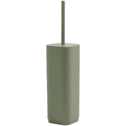 Scopino bagno Seventy Ekoplà in materiale plastico riciclato verde salvia