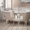 Scopino bagno Vivienne H 47 cm bianco
