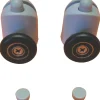 Scorrimento inferiore sganciabile per vetro 6 mm grigio