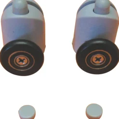 Scorrimento inferiore sganciabile per vetro 6 mm grigio