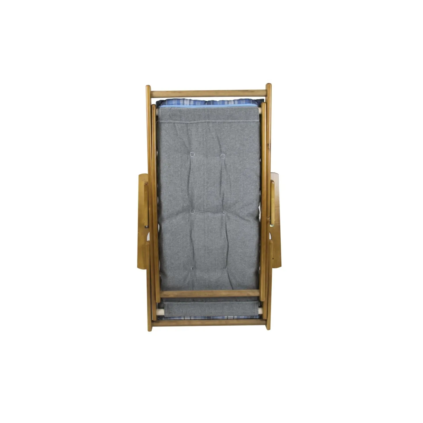 Sdraio reclinabile Comodona in legno blu