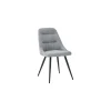 Sedia Cascade 85x48x58 cm Grigio 4 pz