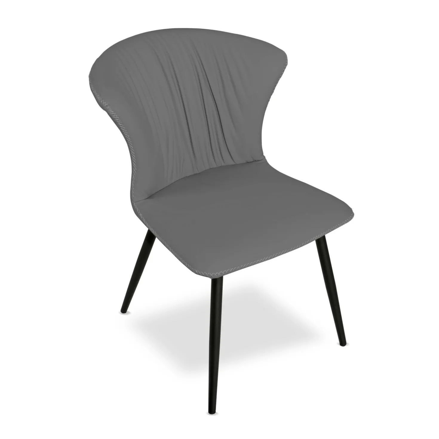 Sedia Core 84x56x61 cm Antracite 4 pz