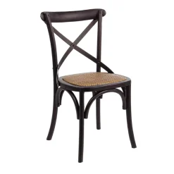 Sedia Cross nero