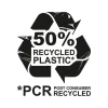 Sedia da giardino senza cuscino Merrydale in plastica tortora