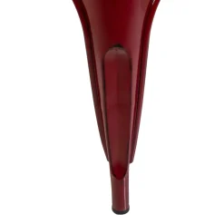 Sedia in ferro New bristol rosso antico