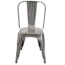 Sedia in ferro New bristol galvanizzato
