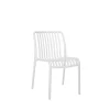 Sedia in polipropilene 55x41x77cm bianco