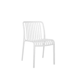 Sedia in polipropilene 55x41x77cm bianco