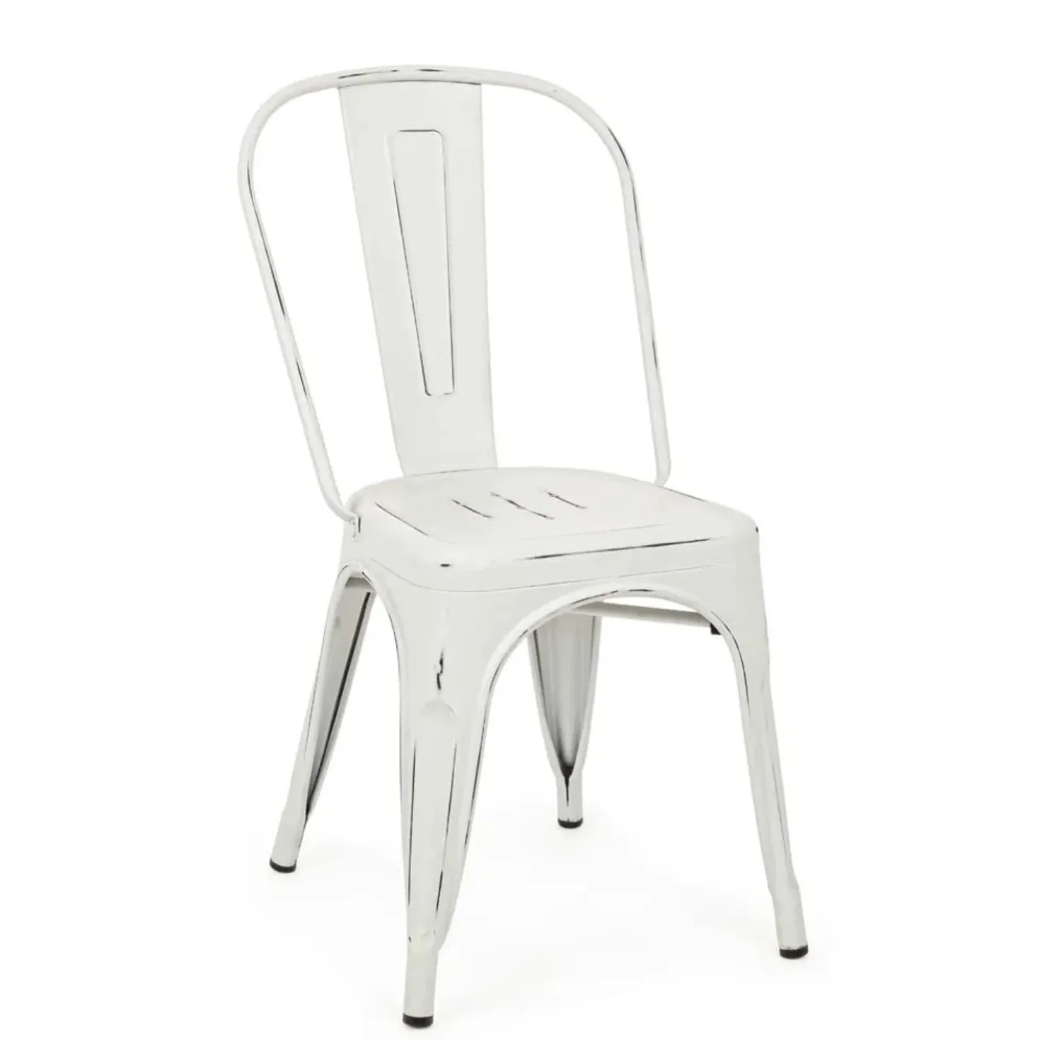 Sedia Minnesota bianco antico