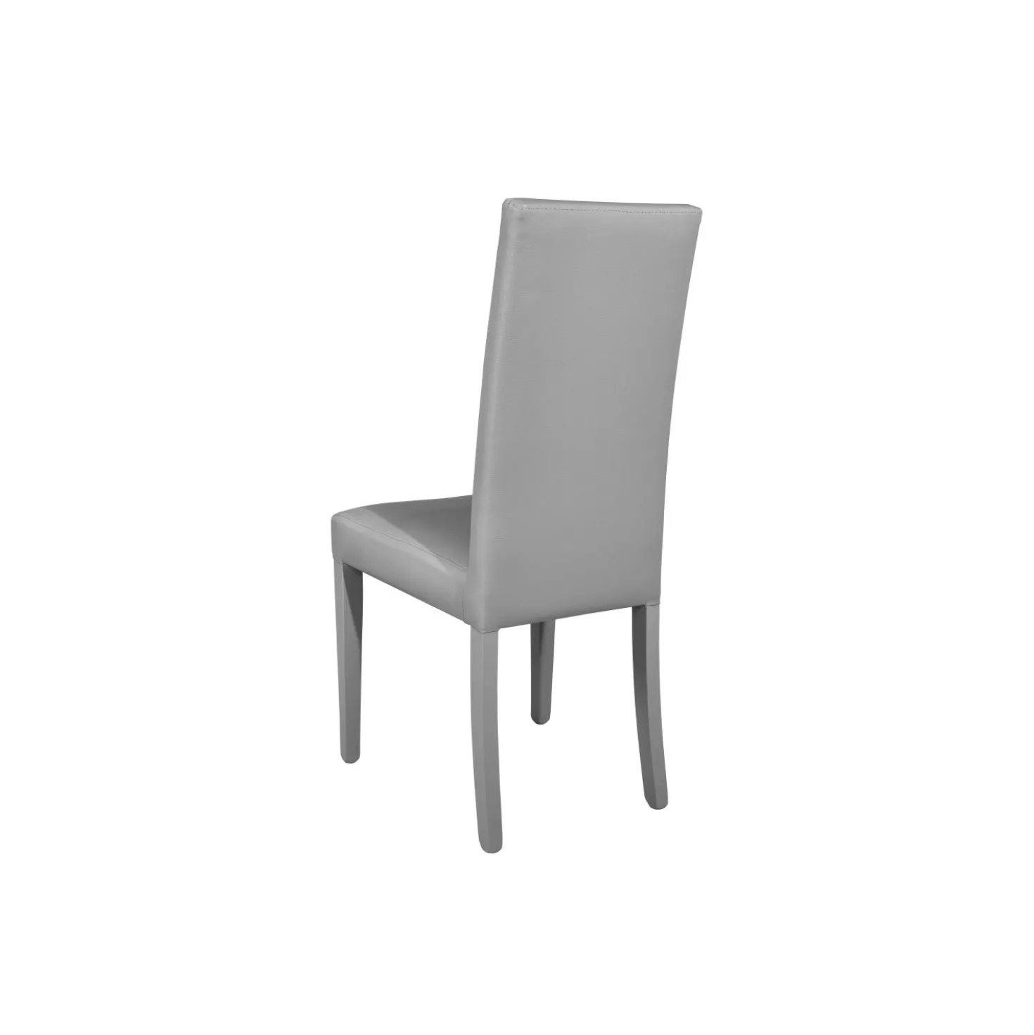 Sedia Nancy 101x47x47 cm Grigio 2 pz