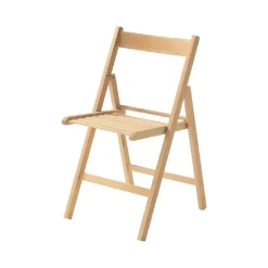 Sedia pieghevole Nancy 79x42,5x47,5 cm legno naturale 4 pz