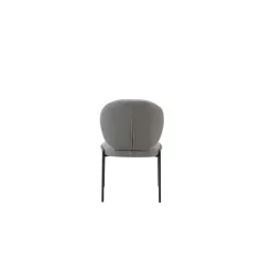Sedia Sirio 94x53x49 cm Grigio 4 pz