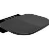 Sedile - sgabello per doccia pieghevole nero 34,9 x 12,9 cm