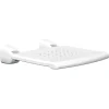 Sedile doccia ribaltabile da muro 11x51x42 cm bianco
