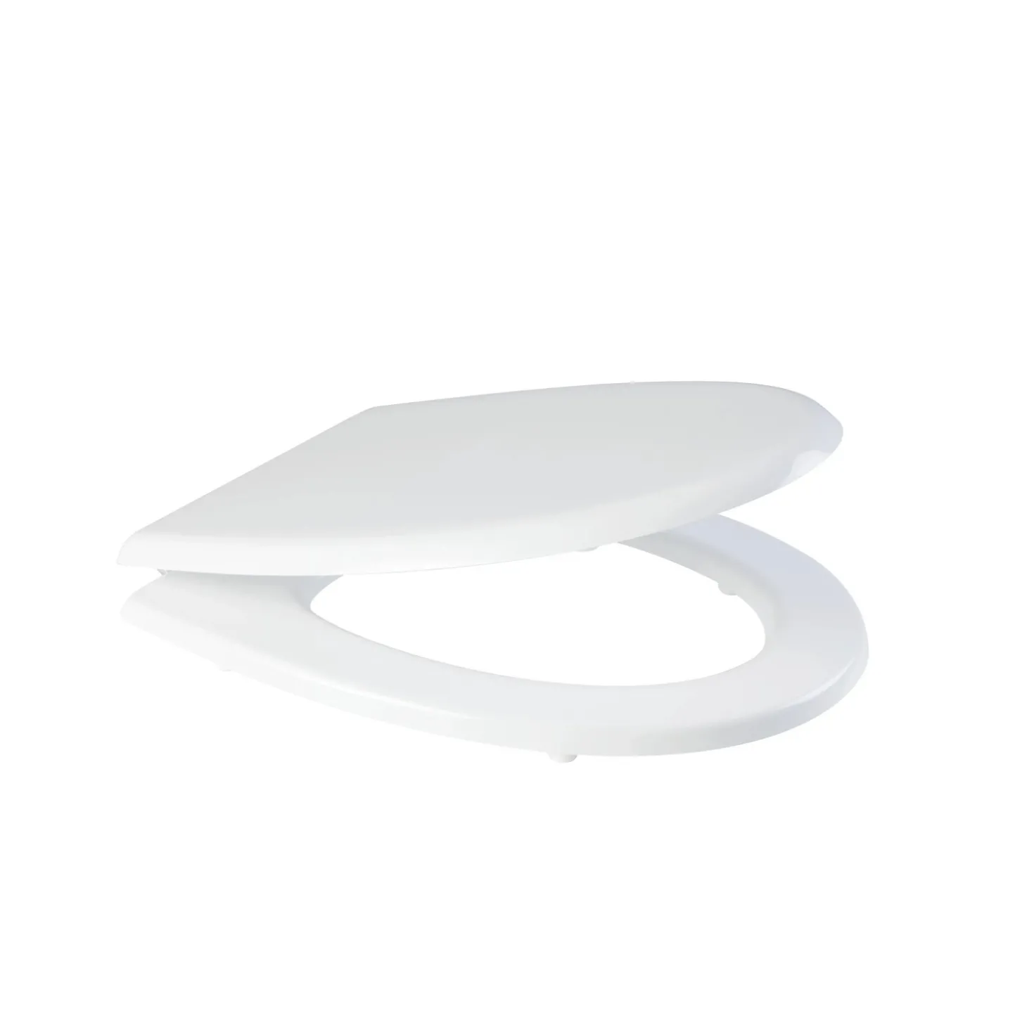 Sedile WC Casual T in polipropilene bianco