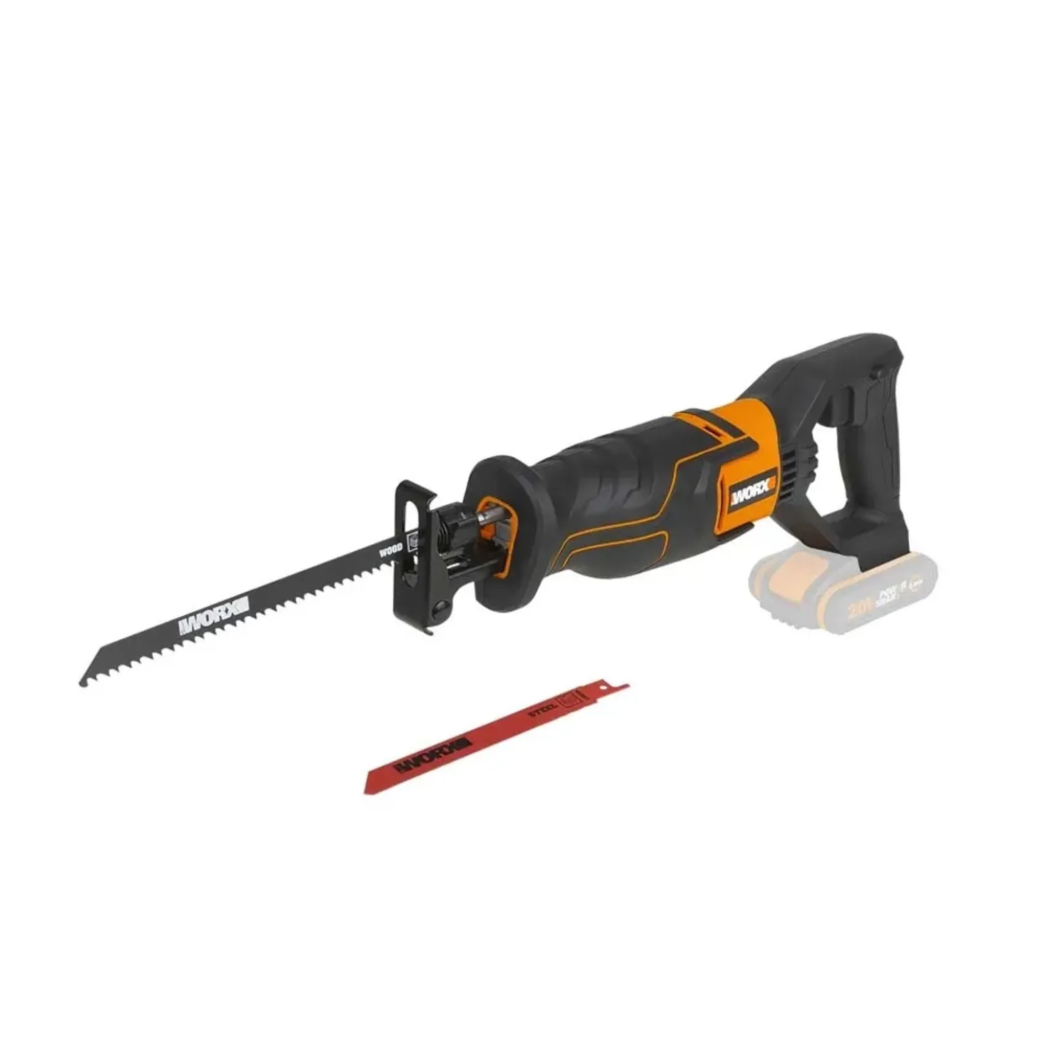 Sega a gattuccio Worx WX500.9 24 mm 20 V solo corpo macchina