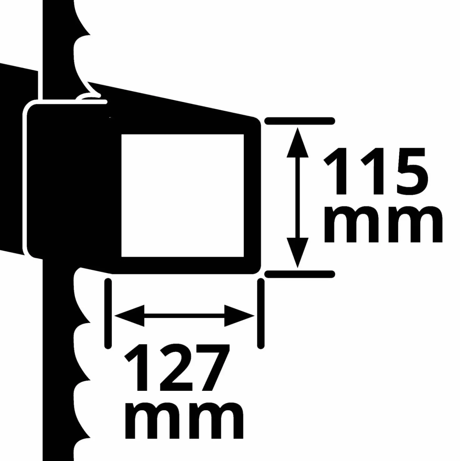 Sega a nastro a batteria TE-MB 18/127 U Li-Solo Einhell 18V L 1141 mm