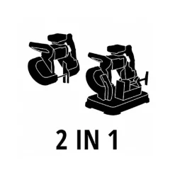 Sega a nastro a batteria TE-MB 18/127 U Li-Solo Einhell 18V L 1141 mm