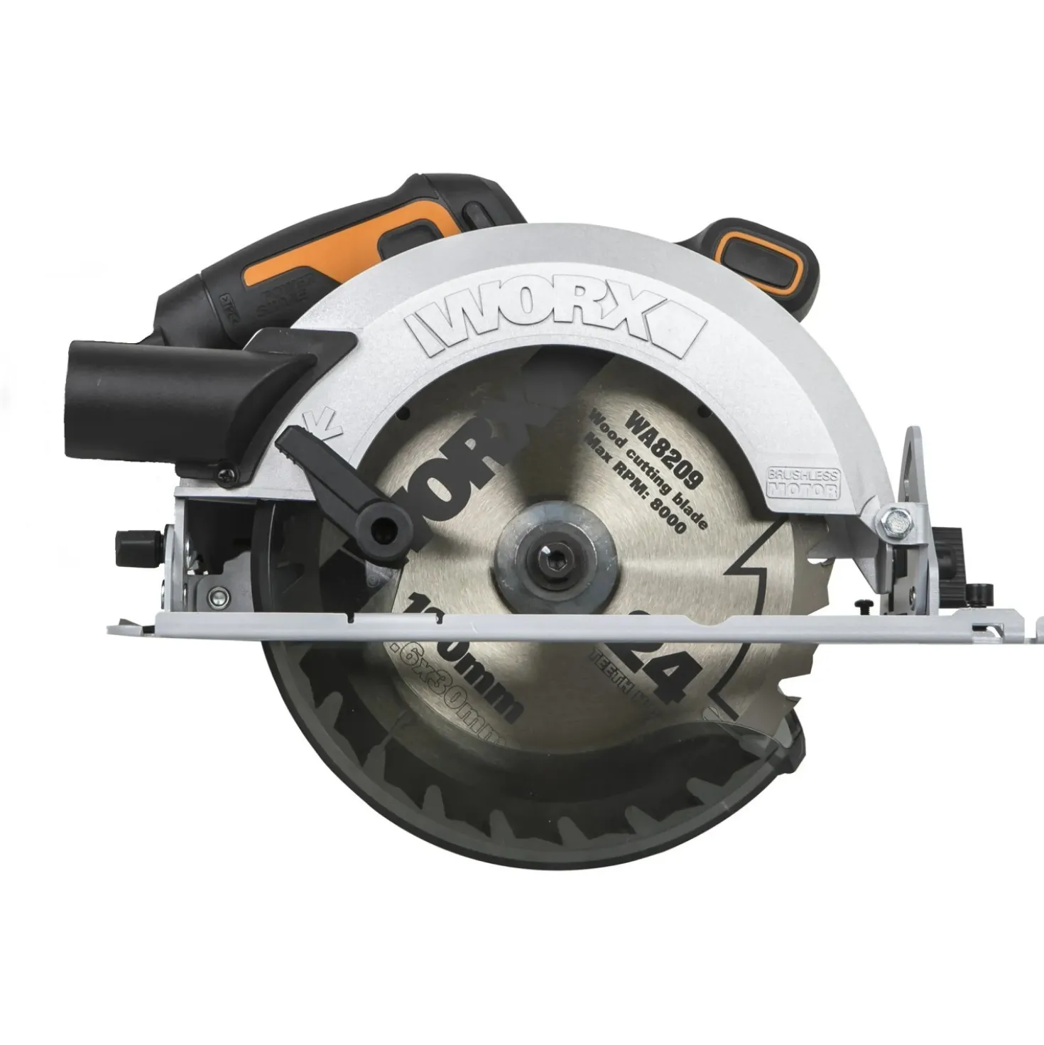 Sega circolare a batteria Worx WX520.9 20 V