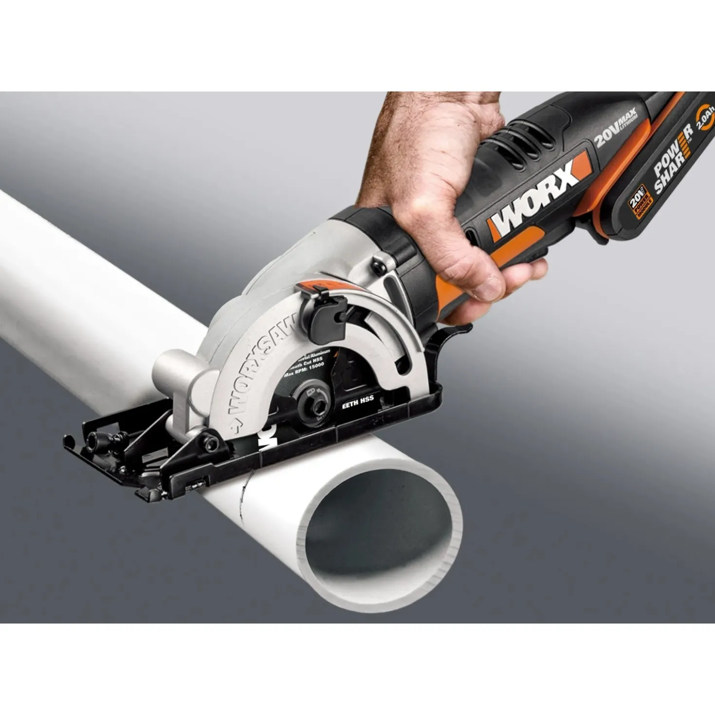 Sega circolare Worx WX527.9 85 mm 20 V solo corpo macchina