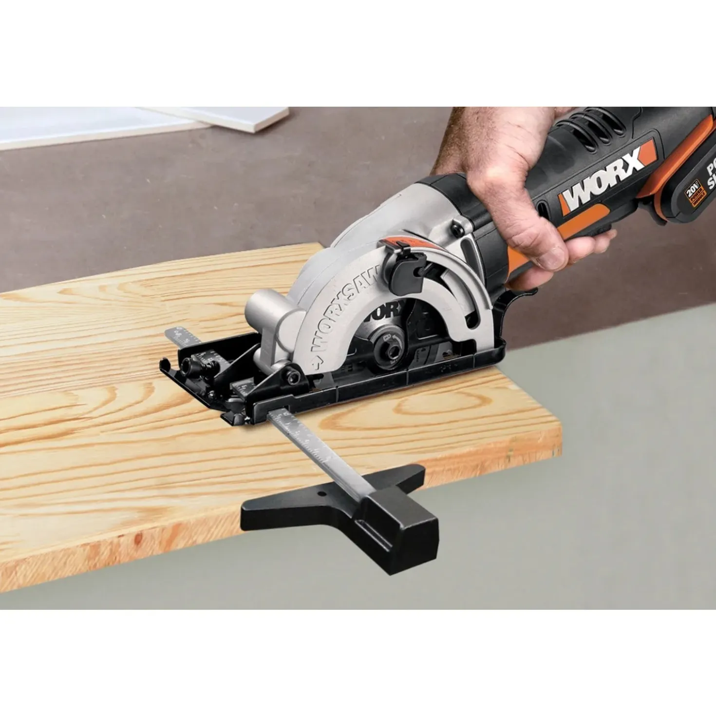 Sega circolare Worx WX527.9 85 mm 20 V solo corpo macchina