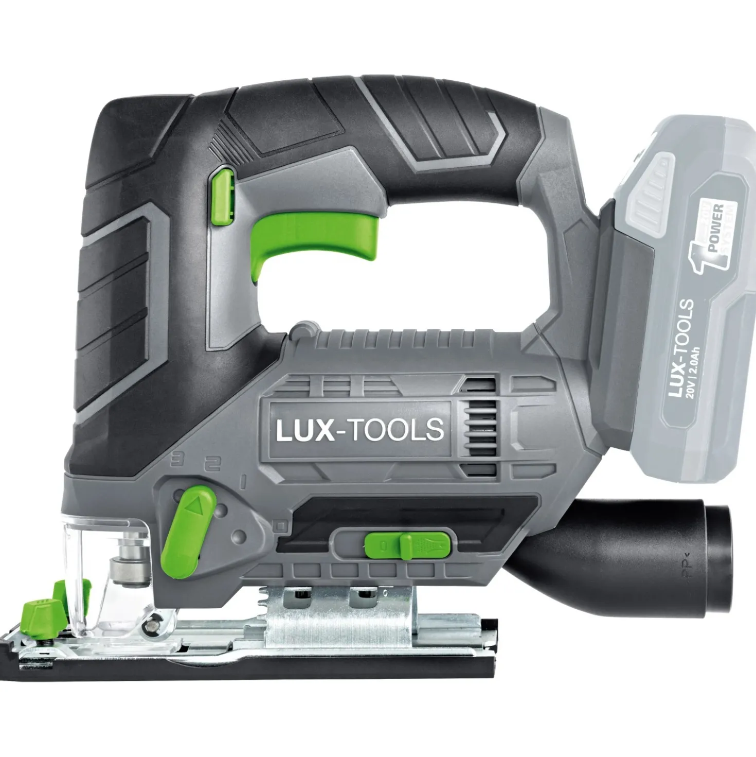 Seghetto alternativo Luxa PowerSystem A-ST-20 80 mm 20 V solo corpo macchina