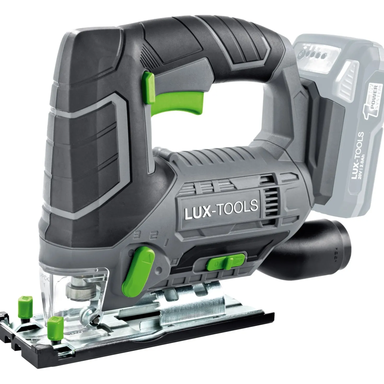 Seghetto alternativo Luxa PowerSystem A-ST-20 80 mm 20 V solo corpo macchina