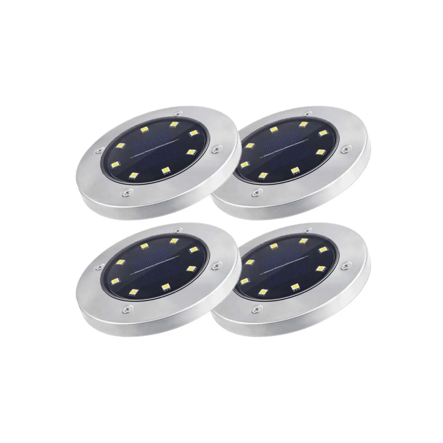 Segnapassi solare LED 115x20 cm 4 pz